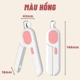  Kềm cắt móng kèm LED 