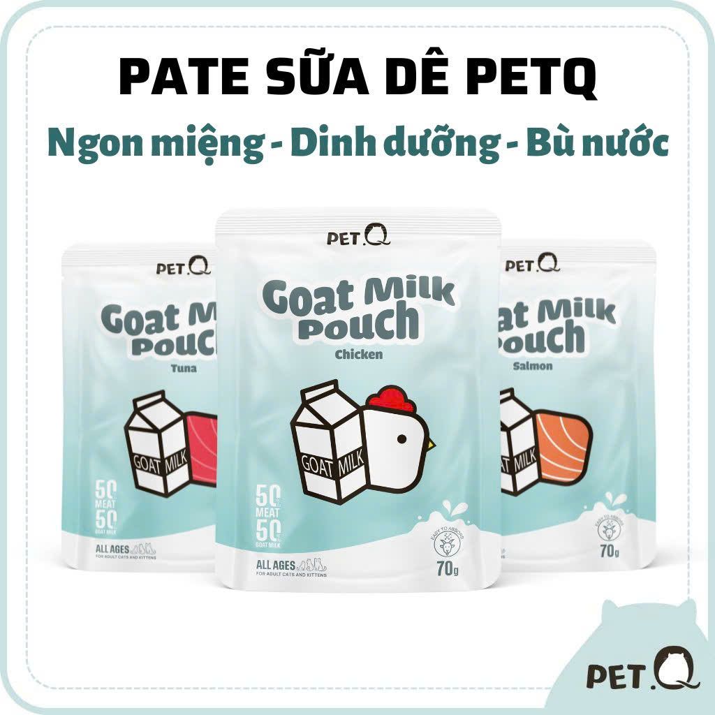  Pate sữa dê PetQ cho mèo 