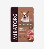  Pate xốt thịt cừu cho tất cả giống chó trưởng thành Miratorg 