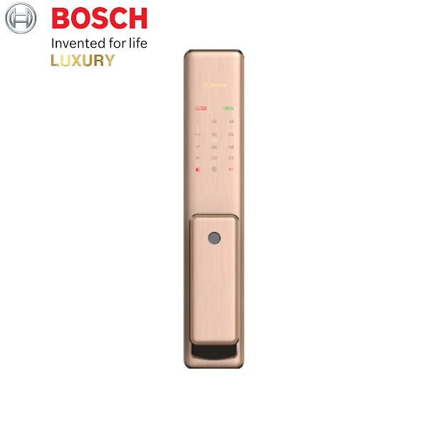  Khóa Cửa Vân Tay BOSCH FU780K - Màu Đồng 
