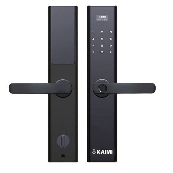 Khóa Cửa Vân Tay Kaimi BTM103 - Viền Đen