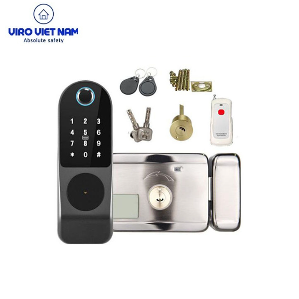 Khóa Vân Tay Cho Cửa Sắt Hai Chiều VR-1200D