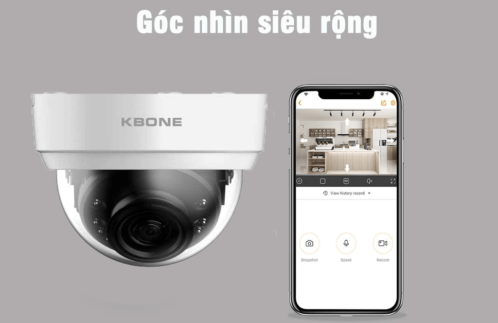 Camera IP Wifi KBONE KN-2002WN 2.0 Megapixel