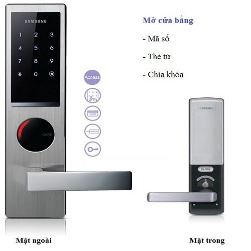  KHÓA CỬA ĐIỆN TỬ SAMSUNG SHS-H635FMS/EN 