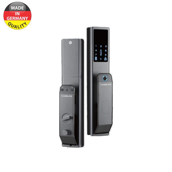 KHÓA VÂN TAY KASSLER KL-888 - TITAN SIÊU BỀN (MÀU ĐEN VÀ MÀU BẠC)