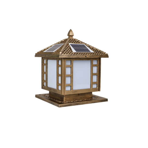  Đèn Trụ Cổng Năng Lượng Mặt Trời MK 1502 