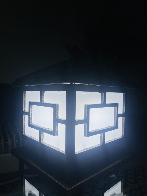 Đèn Trụ Cổng Năng Lượng Mặt Trời MK 1502