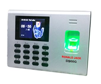  Máy chấm công vân tay thẻ ronald jack D900G 