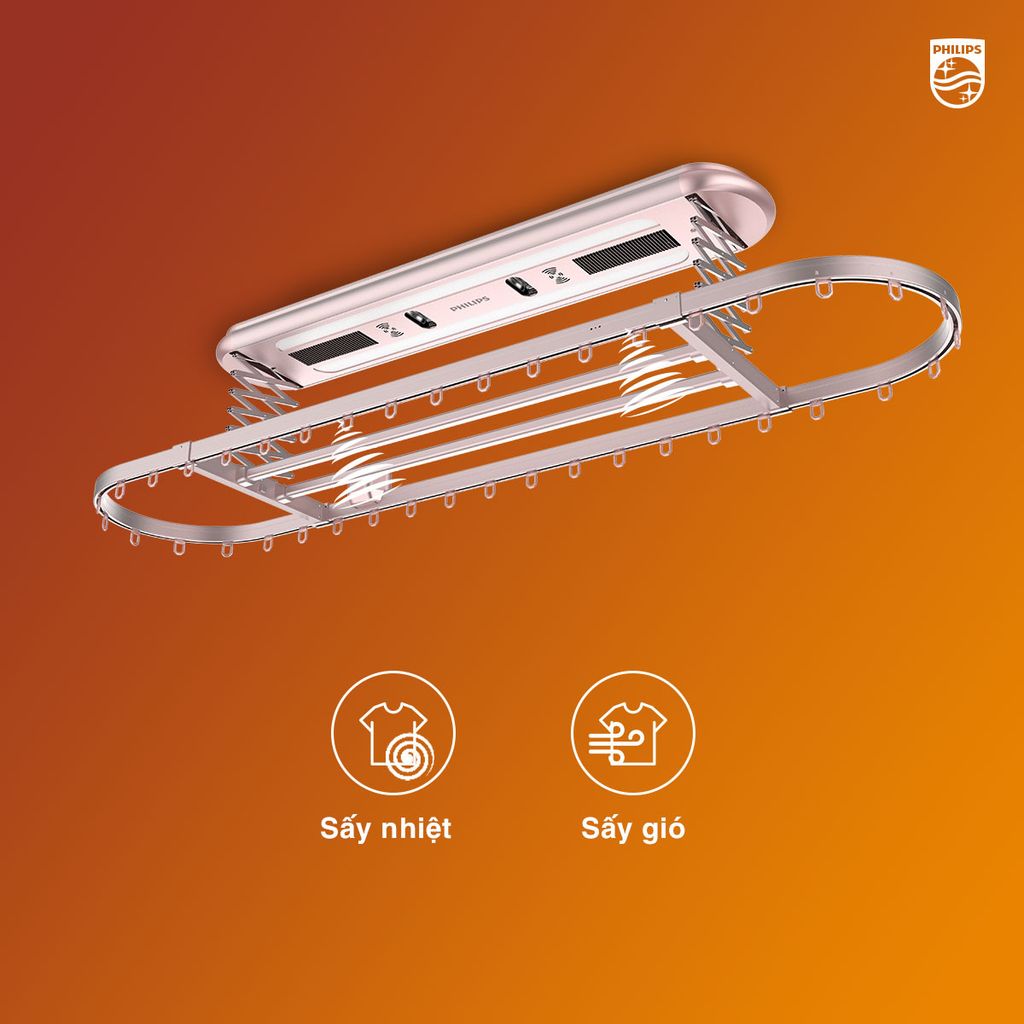 Giàn Phơi Thông Minh Philips SDR801 XCW
