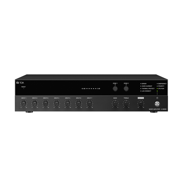 A-3606D - Tăng âm số 60W liền Mixer TOA