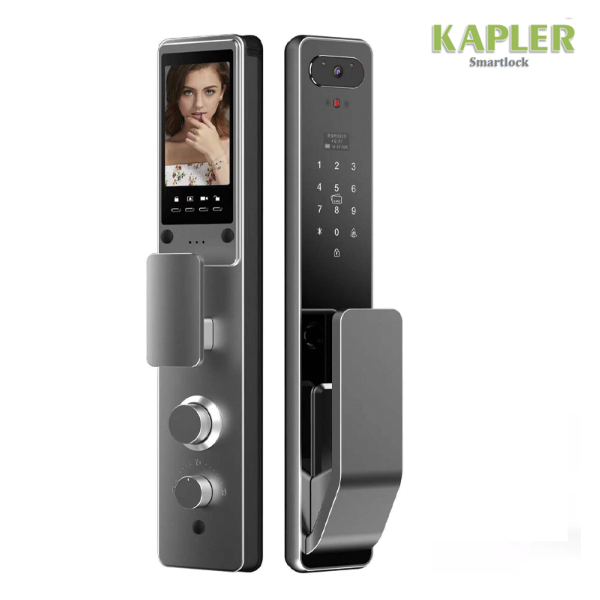 Khóa Cửa Nhận Diện Khuôn Mặt Kapler KL-810F FaceID