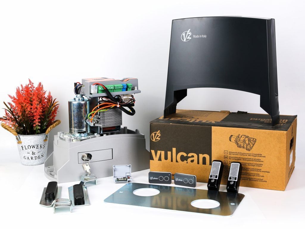 Motor Cổng Trượt Tự Động Mở Vulcan 24V – 500KG – TORQ500D 30C109