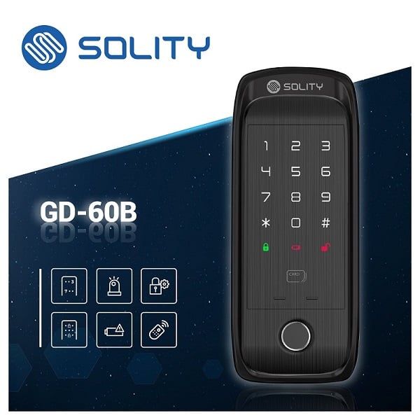 Khóa Cửa Vân Tay Solity GA-60B