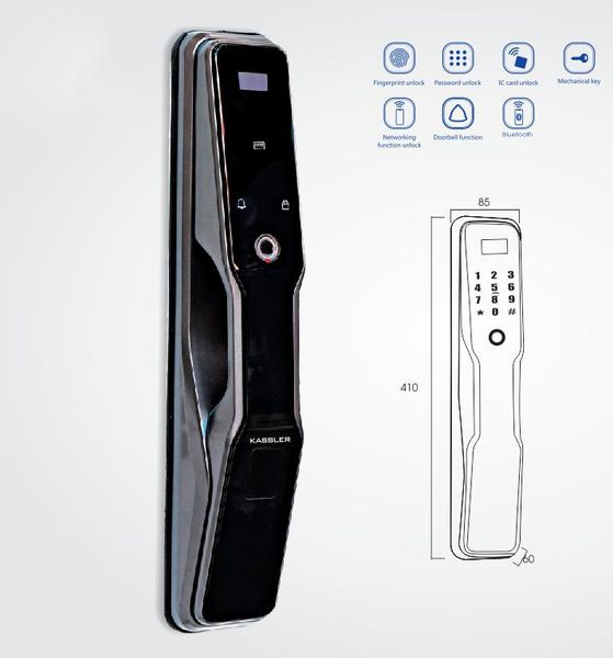  Khóa Vân Tay Kassler KL-868 APP - Mở Bằng App Điện Thoại 