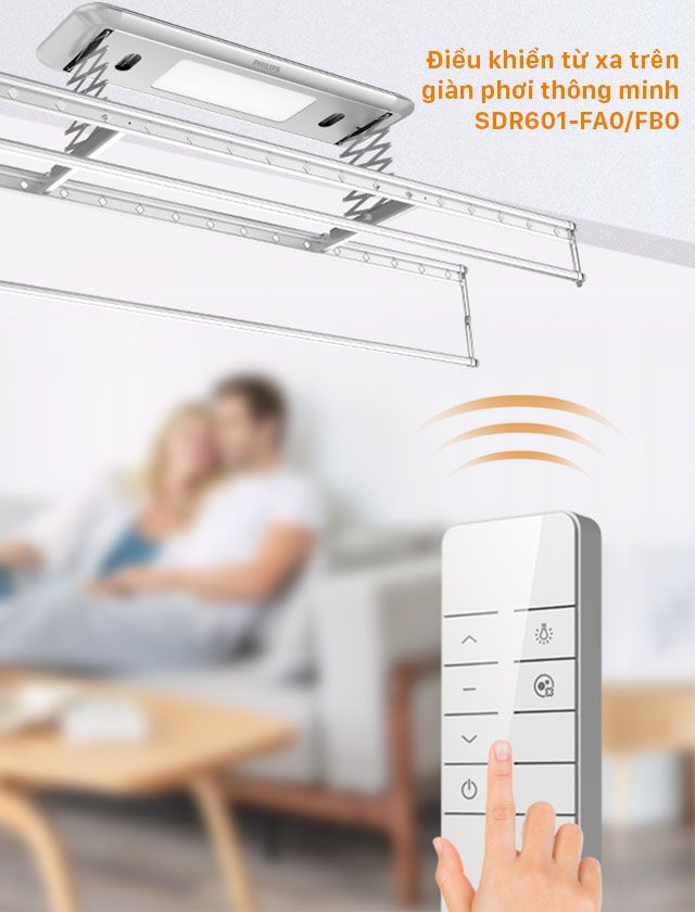 Giàn Phơi Thông Minh Philips SDR602