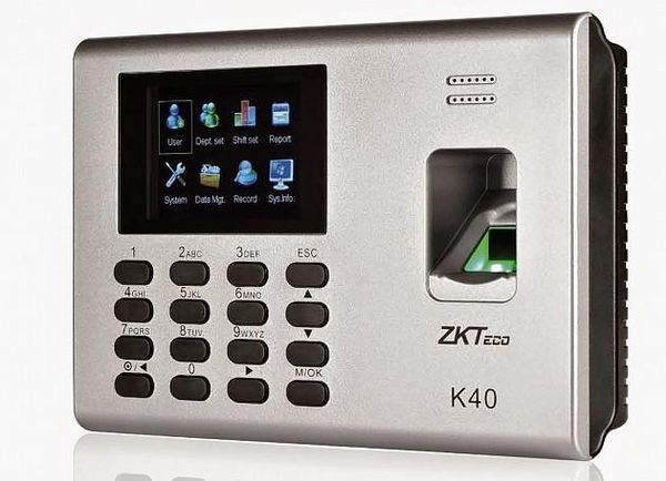  Máy chấm công vân tay thẻ từ RONALD JACK K40 