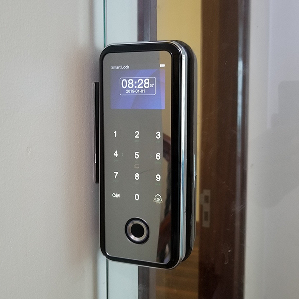  Khóa Vân Tay Cửa Kính Capsule C300GF - USA 