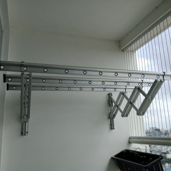  Giàn Phơi Thông Minh Xếp Ngang Hòa Phát 