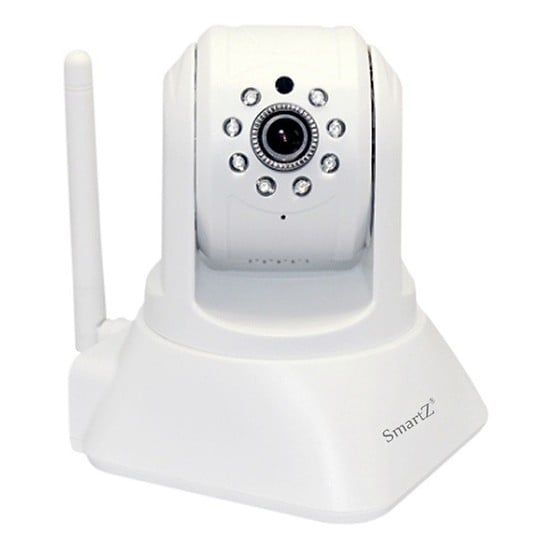 Camera IP Wifi SmartZ SCX1001 1.3 Megapixel, hồng ngoại 10M, góc nhìn 90 độ, Micro SD, âm thanh 2 chiều