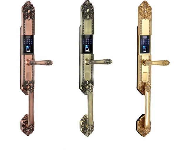  KHÓA TÂN CỔ VÂN TAY KASSLER KL-969GR ( Đồng ) 