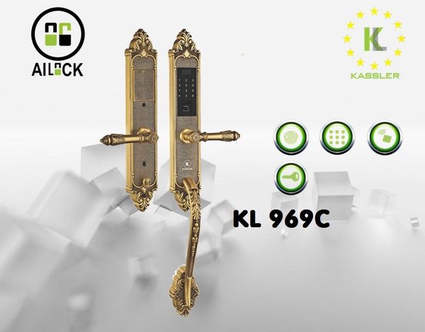  Khóa Tân Cổ Điển KASSLER KL-969C( VÀNG ĐỒNG) 