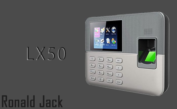 Máy chấm công vân tay lấy dữ liệu qua USB RONALD JACK LX50
