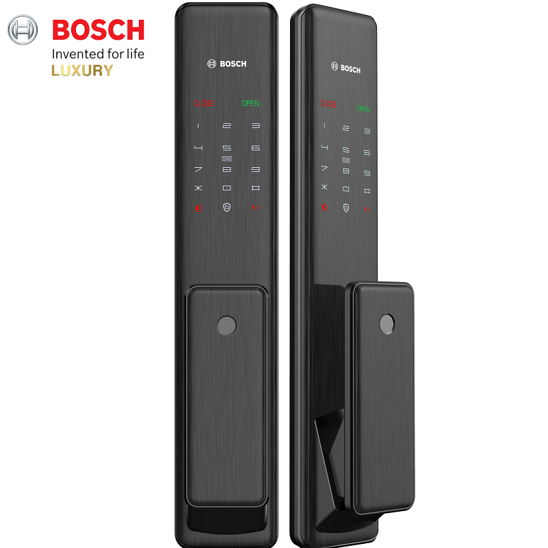Khóa Cửa Vân Tay Bosch FU780KB - Màu Đen