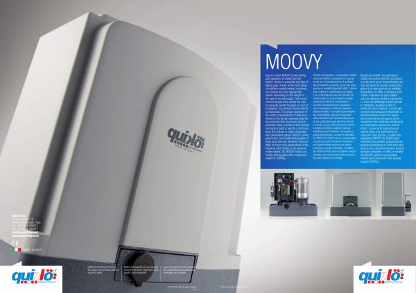  Motor Cổng Trượt QuiKo QK-M800 800KG - Italia 