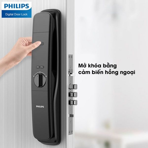 Khóa cửa vân tay Philips DDL702 VIEW