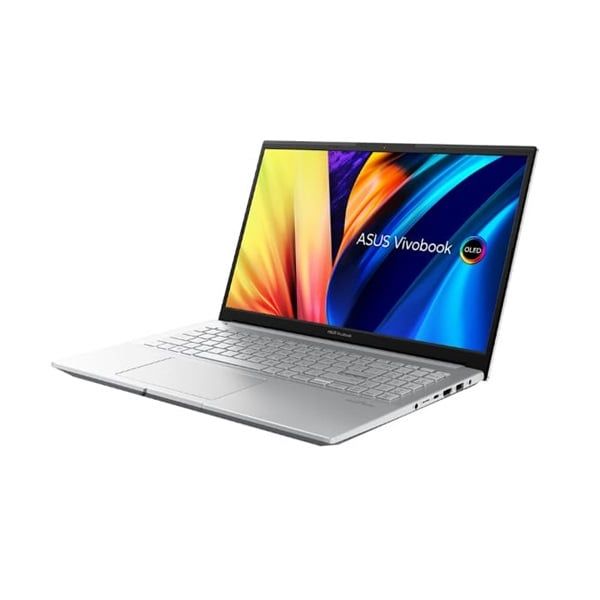  Laptop Asus Vivobook Pro M6500QC MA002W (Ryzen 5 5600H/ 16GB/ 512GB SSD/ Nvidia GeForce RTX 3050 4Gb GDDR6/ 15.6inch 2.8K/ Windows 11 Home/ Silver/ Vỏ nhôm) 
