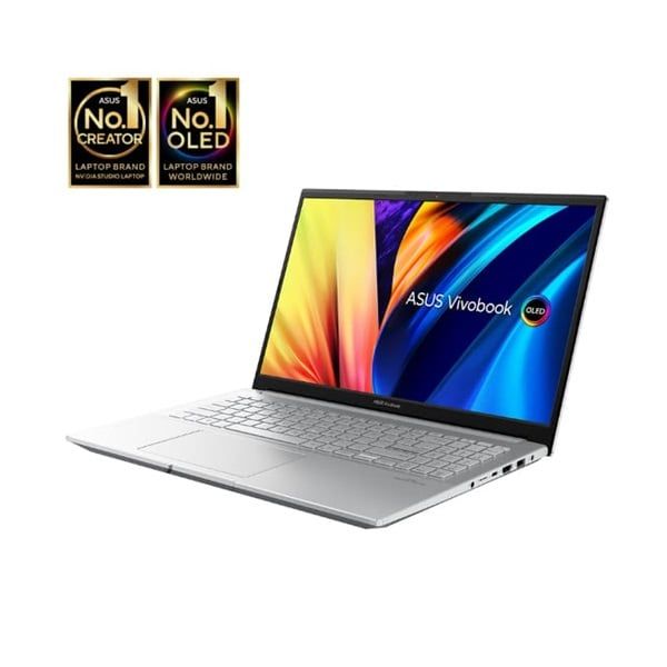  Laptop Asus Vivobook Pro 15 M6500QC MA005W (Ryzen 7 5800H/ 16GB/ 512GB SSD/ Nvidia GeForce RTX 3050 4Gb GDDR6/ 15.6inch 2.8K/ Windows 11 Home/ Silver/ Vỏ nhôm) 