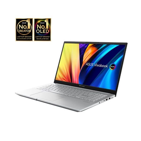  Laptop Asus Vivobook Pro 15 M6500QC MA005W (Ryzen 7 5800H/ 16GB/ 512GB SSD/ Nvidia GeForce RTX 3050 4Gb GDDR6/ 15.6inch 2.8K/ Windows 11 Home/ Silver/ Vỏ nhôm) 