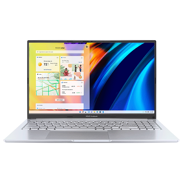 Laptop Asus Vivobook M1503QA L1044W (Ryzen 7 5800H/ 8GB/ 512GB SSD/ AMD Radeon Graphics/ 15.6inch FHD OLED/ Windows 11 Home/ Silver/ Vỏ nhựa)
