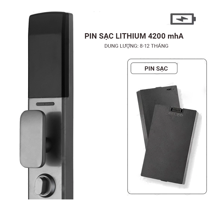 Khóa Cửa Vân Tay Kapler KL - 610 App