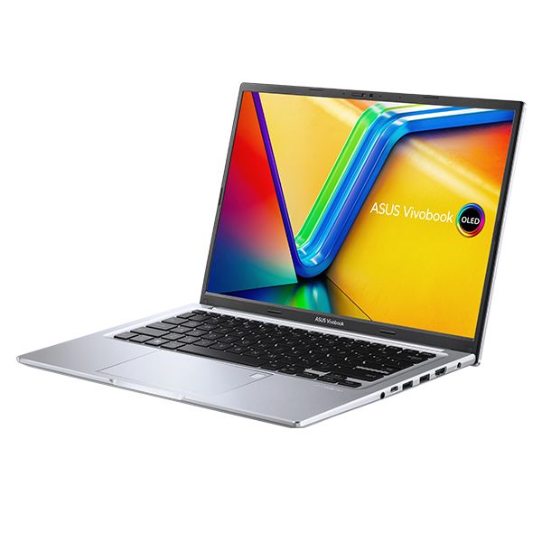Laptop Asus Vivobook A1405VA KM095W (Core i5 13500H/ 16GB/ 512GB SSD/ Intel Iris Xe Graphics/ 14.0inch 2.8K/ Windows 11 Home/ Silver/ Chuột)