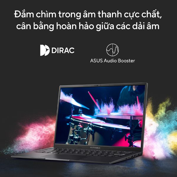 Laptop Asus Vivobook 14X OLED S3405VA KM071W (Core i9-13900H/ 16GB/ 512GB SSD/ Intel Iris Xe Graphics/ 14.0inch 2.8K/ Windows 11 Home/ Black/ Vỏ nhôm)