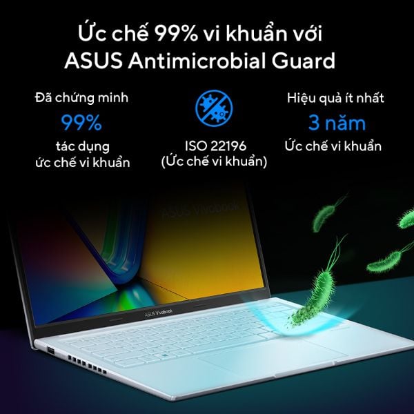 Laptop Asus Vivobook 14X OLED S3405VA KM071W (Core i9-13900H/ 16GB/ 512GB SSD/ Intel Iris Xe Graphics/ 14.0inch 2.8K/ Windows 11 Home/ Black/ Vỏ nhôm)