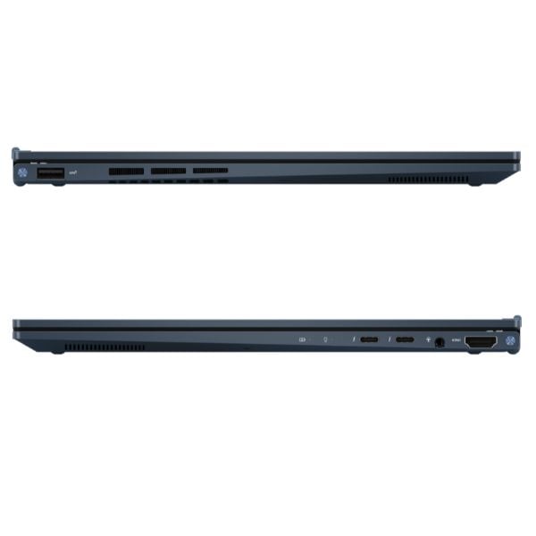 Laptop Asus Zenbook Flip UP3404VA KN038W (Core i5 1340P/ 16GB/ 512GB SSD/ Intel Iris Xe Graphics/ 14.0inch WQXGA Touch/ Windows 11 Home/ Blue/ Vỏ nhôm/ Pen/ Túi Sleeve/ USB-A to RJ45)