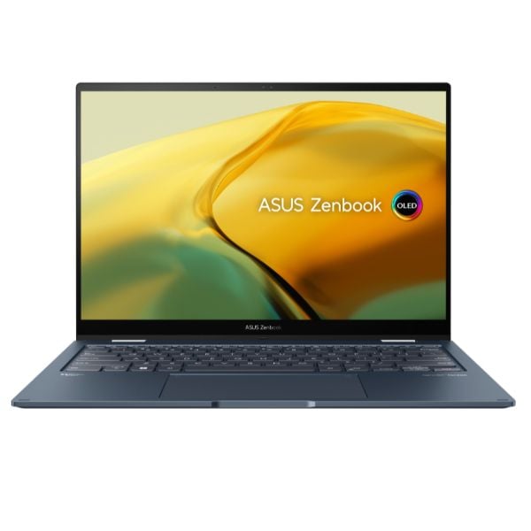 Laptop Asus Zenbook Flip UP3404VA KN038W (Core i5 1340P/ 16GB/ 512GB SSD/ Intel Iris Xe Graphics/ 14.0inch WQXGA Touch/ Windows 11 Home/ Blue/ Vỏ nhôm/ Pen/ Túi Sleeve/ USB-A to RJ45)