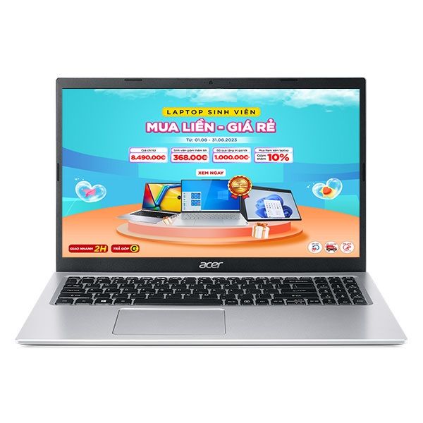  Laptop Acer Aspire A315 58 529V NX.ADDSV.00N Core i5 1135G7/ 8GB/ 256GB 