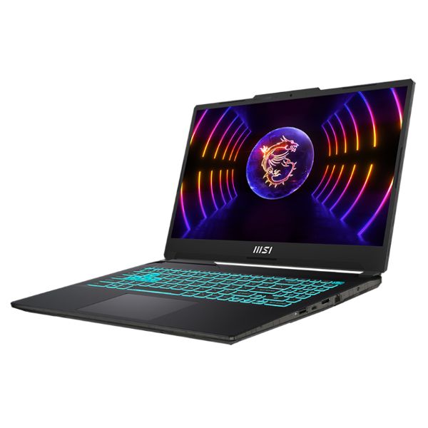 Laptop MSI Gaming Cyborg 15 A12VE 412VN (Core i5 12450H/ 8GB/ 512GB SSD/ Nvidia GeForce RTX 4050 6GB GDDR6/ 15.6inch Full HD/ Windows 11 Home/ Black/ Balo)