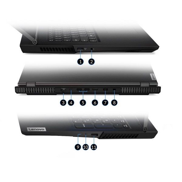 Laptop Lenovo Legion Gaming 5 15ARH05 82B500RRVN