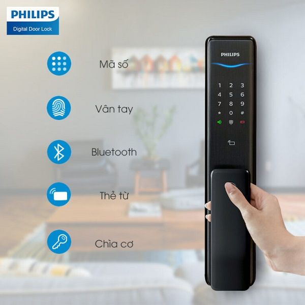 Khóa cửa vân tay Philip Alpha