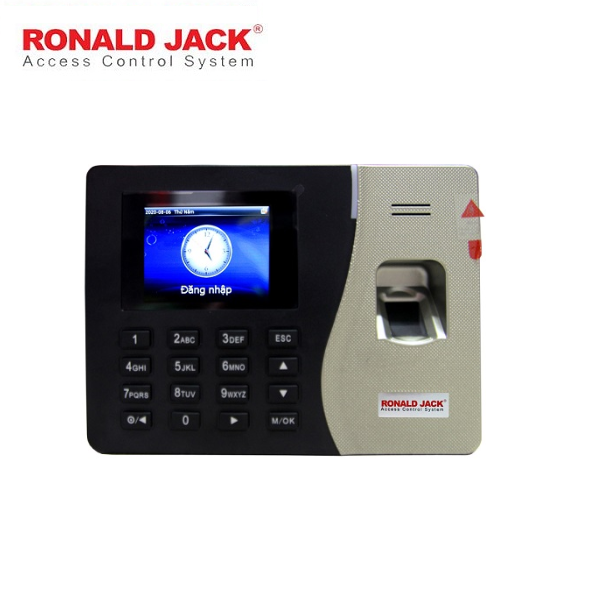 Máy chấm công vân tay và thẻ cảm ứng RONALD JACK P5