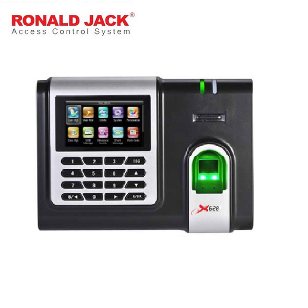  Máy chấm công RONALD JACK X628C - Vân tay/ thẻ 