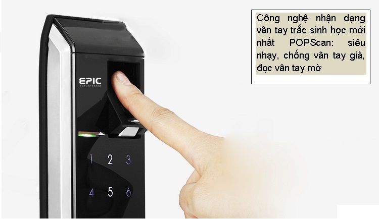 Khóa cửa điện tử EPIC EF-8000LR