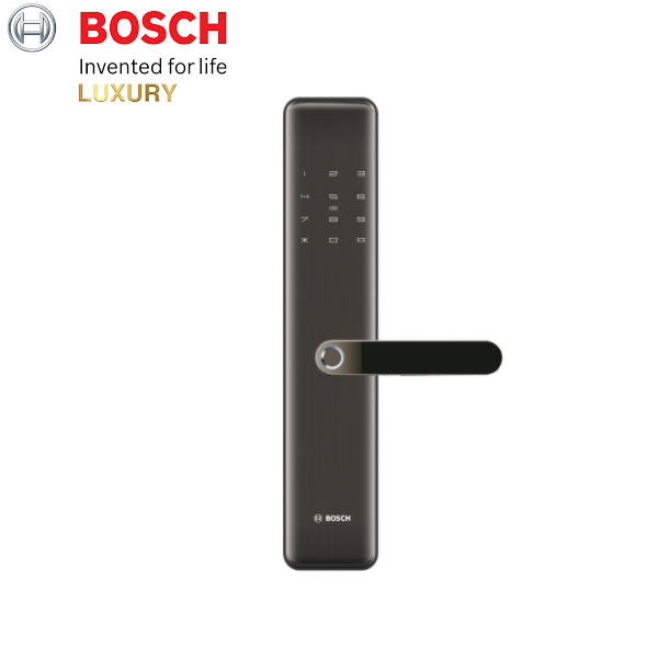 Khóa Cửa Vân Tay Bosch ID 40PKB - Màu Đen