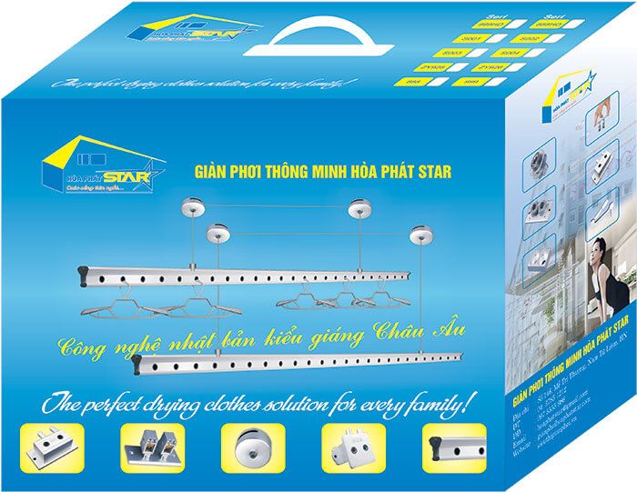 Giàn Phơi Thông Minh Hòa Phát Model H009