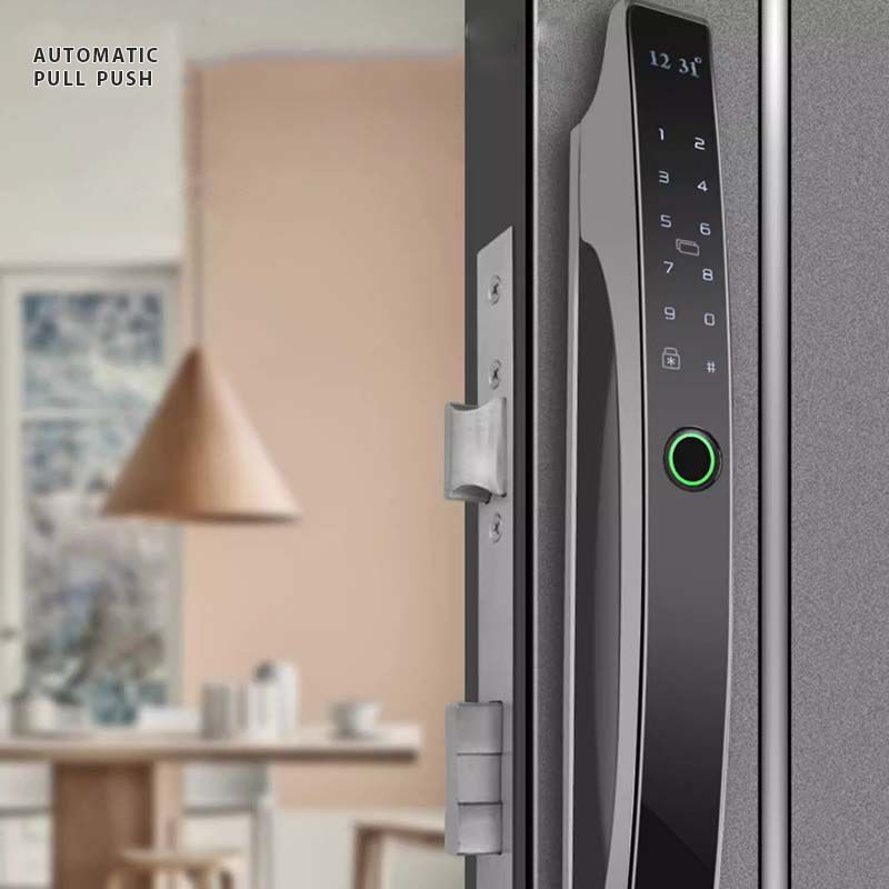 Khóa Cửa Nhôm Vân Tay Tự Động Capsule AL-599Pro App