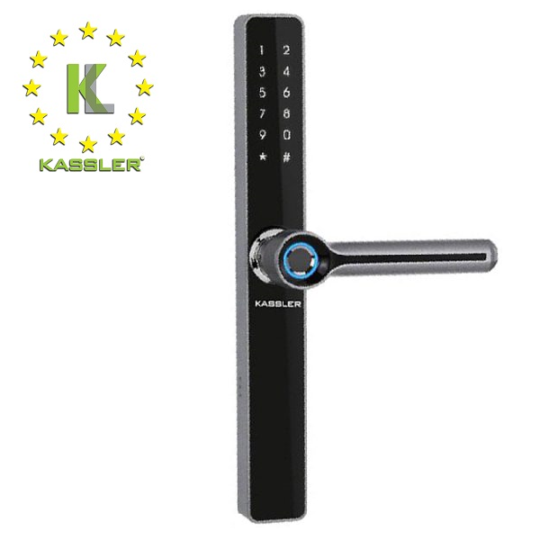 Khóa Vân Tay Cửa Nhôm Kassler KL599 Black